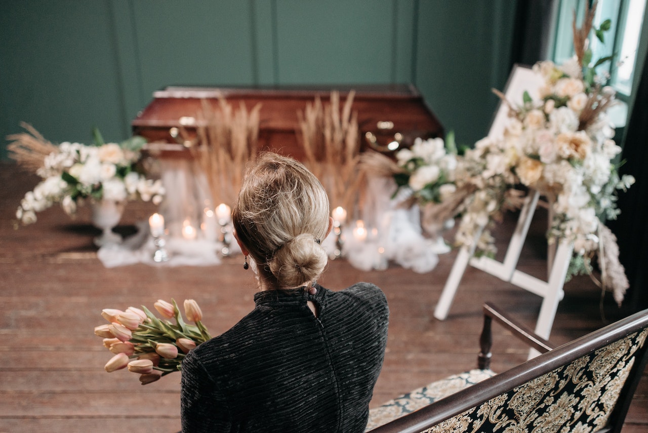 kwiaty na pogrzebie